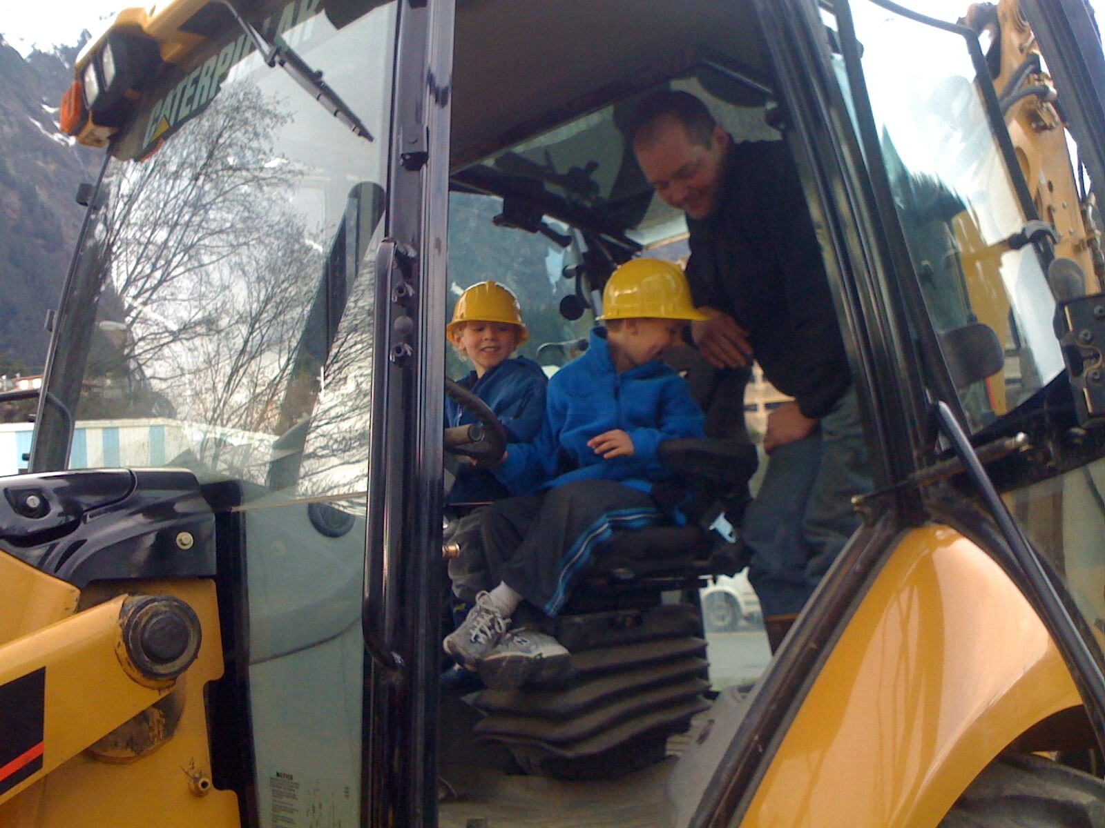 Torsten and Nathaniel doing some excavating
